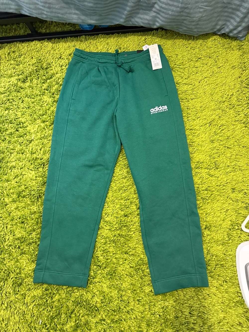 Adidas Sportswear Sweatpants Size M Green